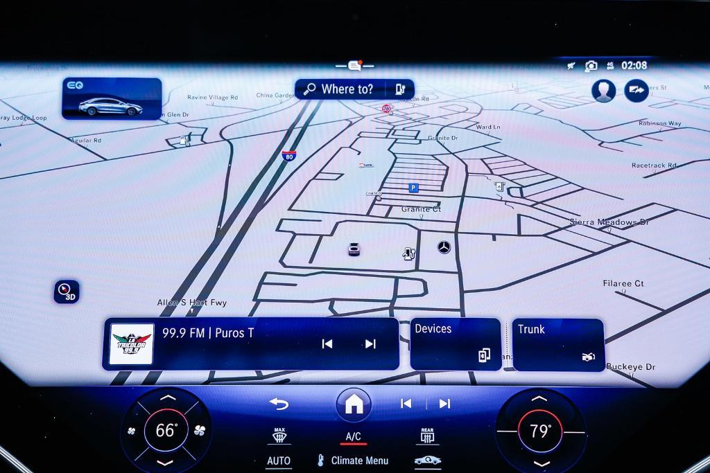 used 2023 Mercedes-Benz EQS 580 car, priced at $58,291