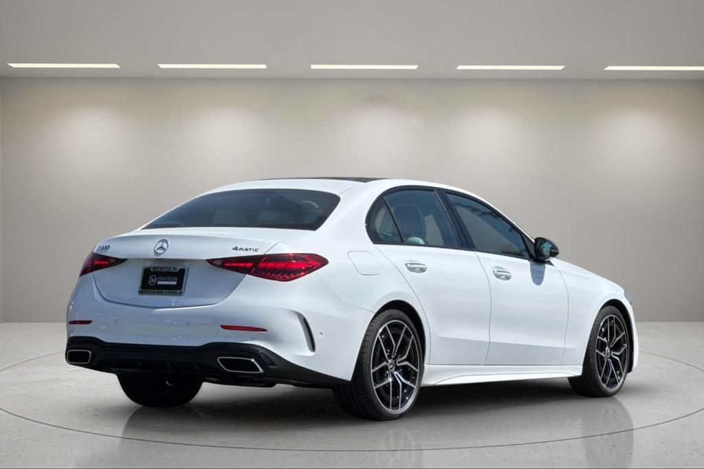 new 2025 Mercedes-Benz C-Class car, priced at $59,405