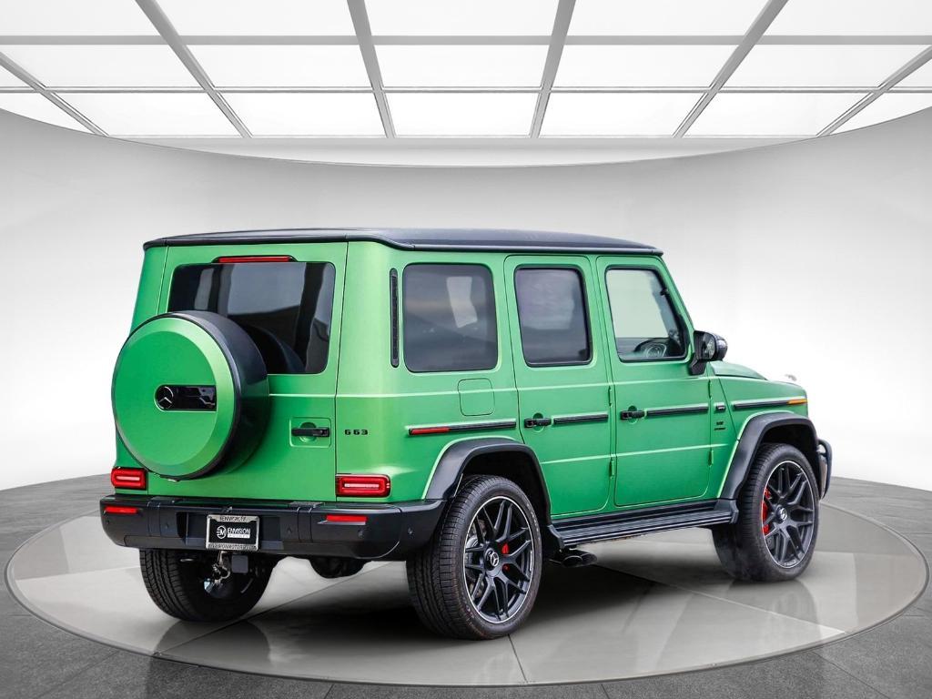 new 2025 Mercedes-Benz AMG G 63 car, priced at $218,940