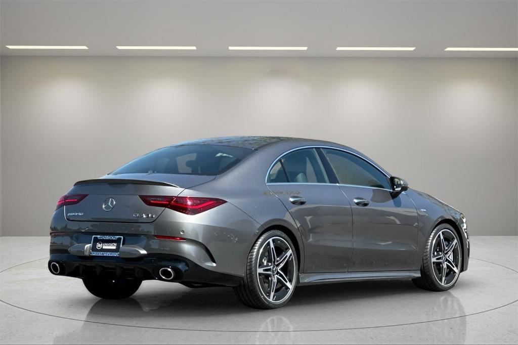 new 2025 Mercedes-Benz AMG CLA 35 car, priced at $61,420