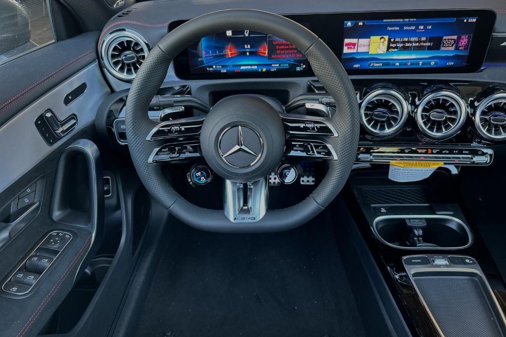 new 2025 Mercedes-Benz AMG CLA 35 car, priced at $61,420
