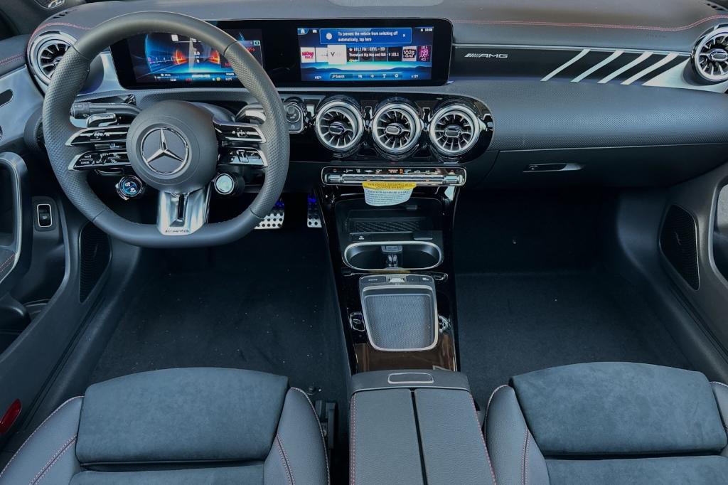 new 2025 Mercedes-Benz AMG CLA 35 car, priced at $61,420