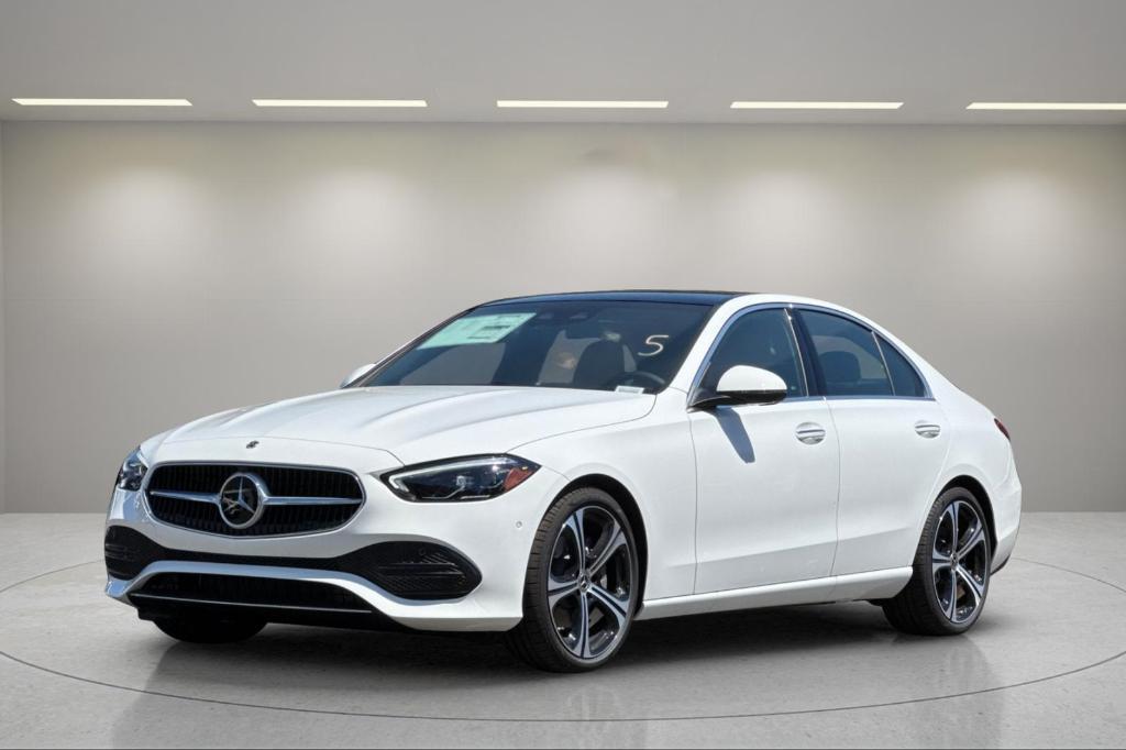 new 2025 Mercedes-Benz C-Class car, priced at $58,555