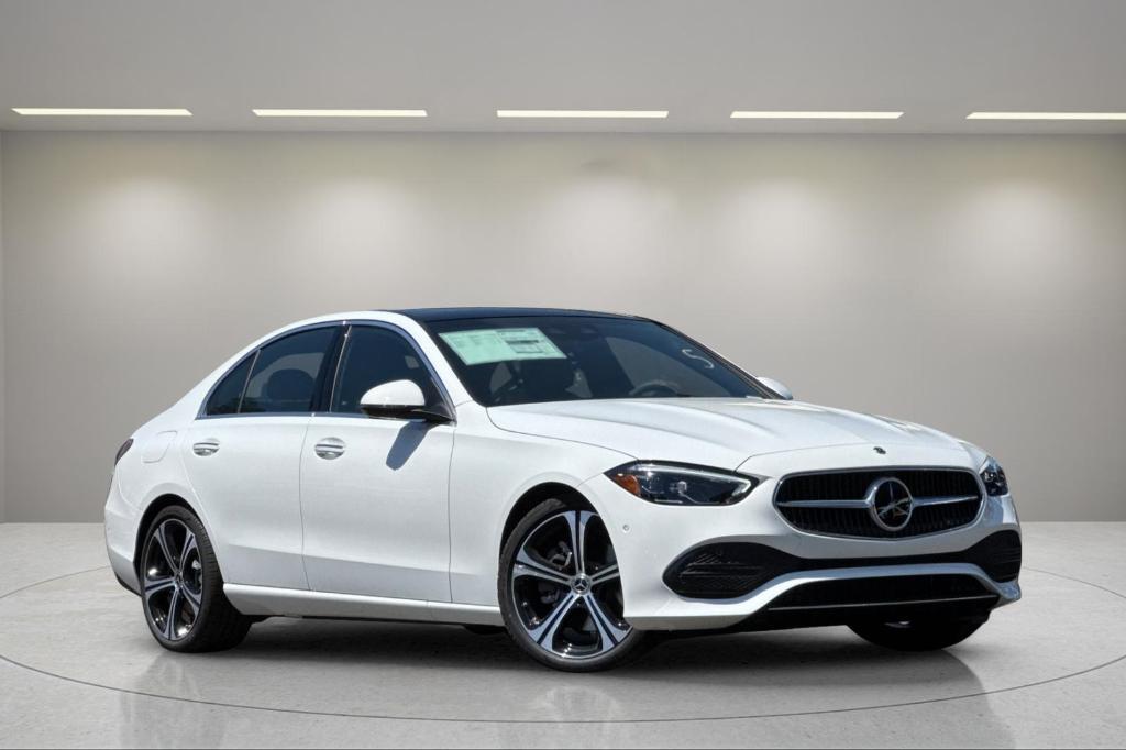 new 2025 Mercedes-Benz C-Class car, priced at $58,555