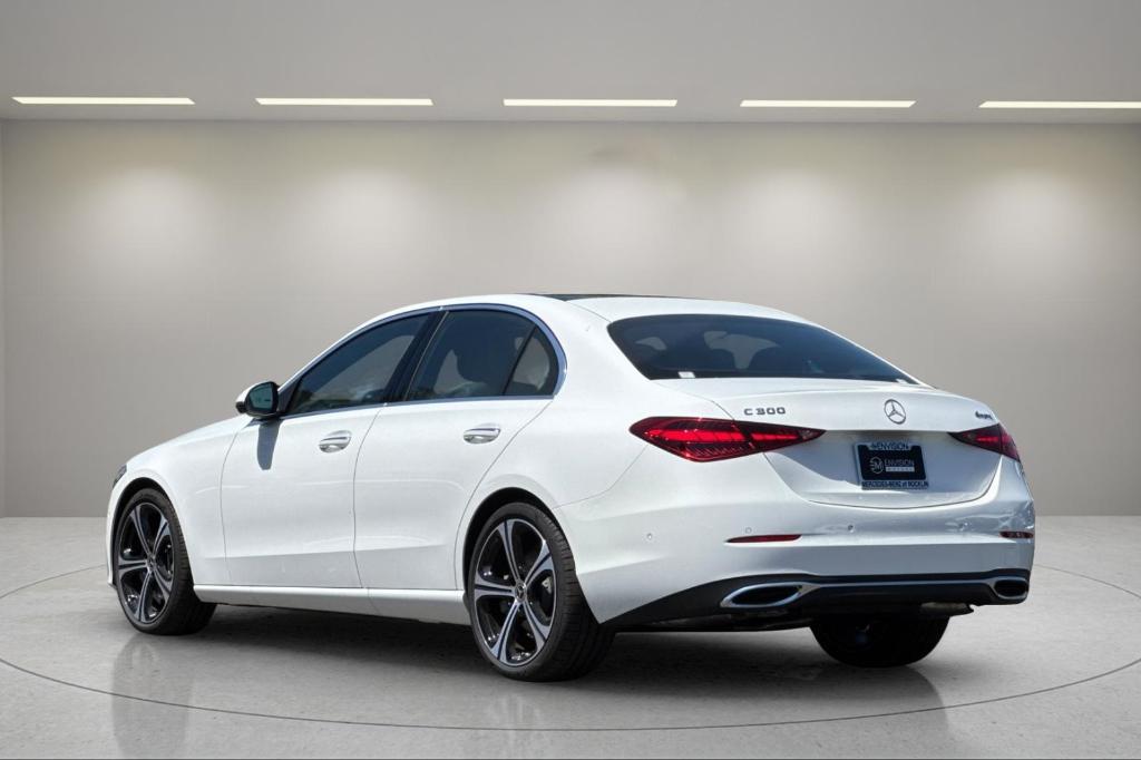 new 2025 Mercedes-Benz C-Class car, priced at $58,555
