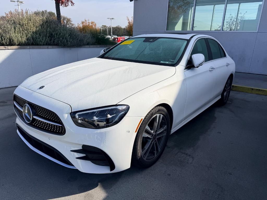 used 2021 Mercedes-Benz E-Class car, priced at $27,990