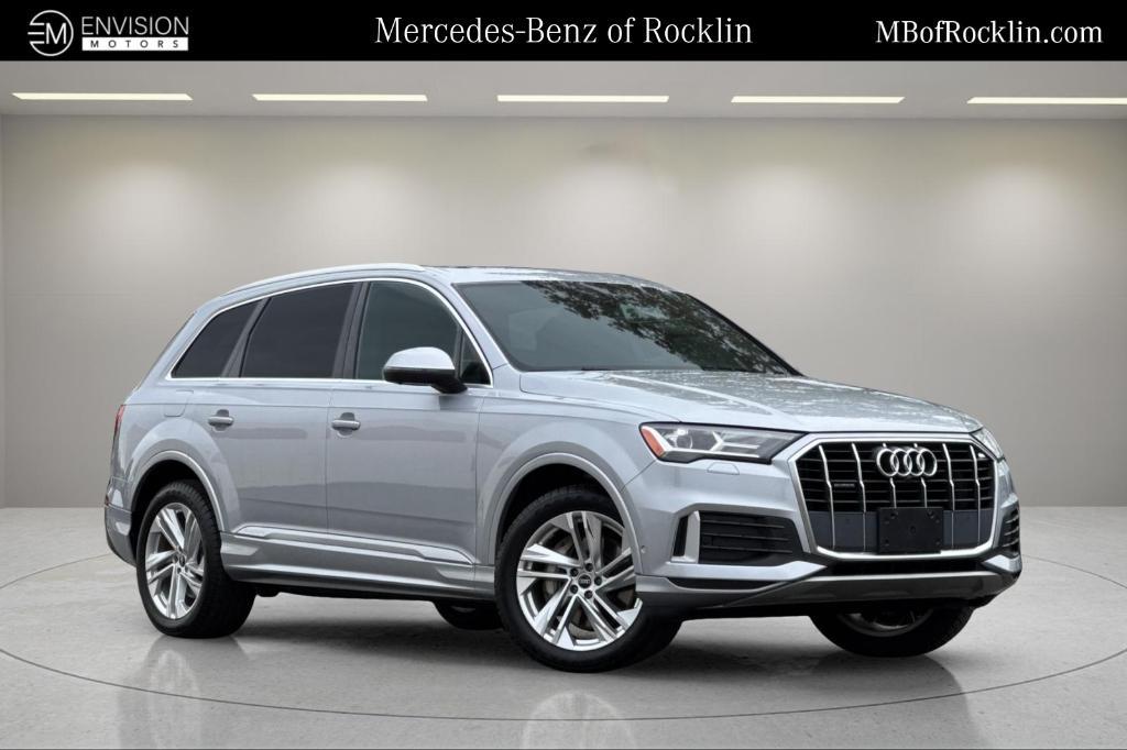 used 2021 Audi Q7 car, priced at $27,621