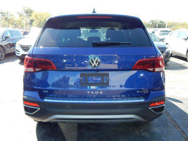 new 2023 Volkswagen Taos car, priced at $29,511