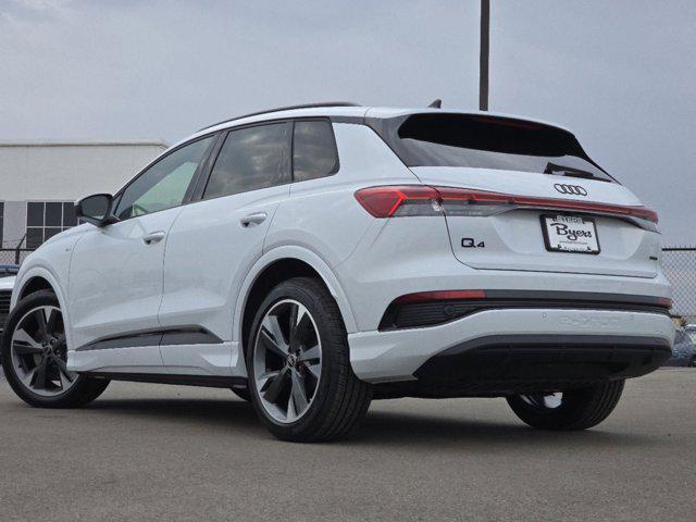 new 2025 Audi Q4 e-tron car, priced at $64,265
