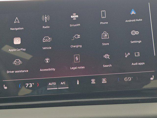 new 2025 Audi Q6 e-tron car, priced at $76,335