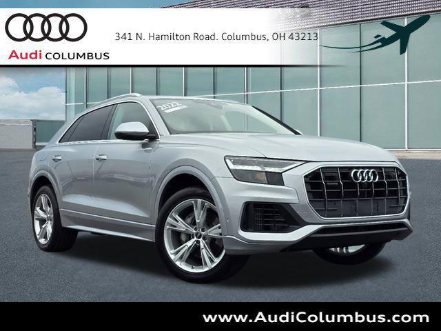 used 2022 Audi Q8 car, priced at $48,999