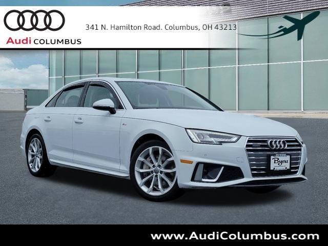 used 2019 Audi A4 car, priced at $24,999