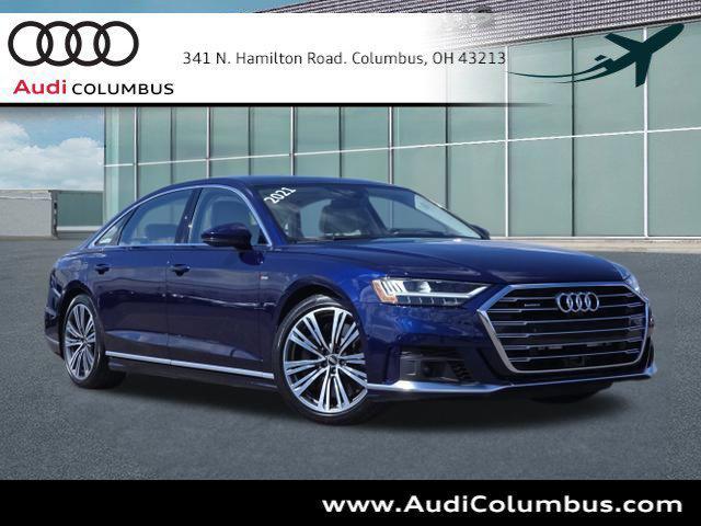 used 2021 Audi A8 car, priced at $49,999