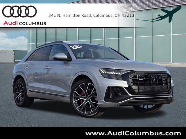 used 2021 Audi Q8 car, priced at $49,999