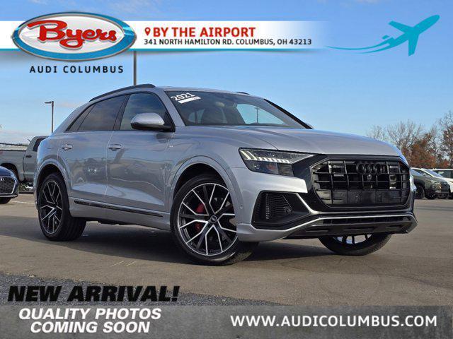 used 2021 Audi Q8 car, priced at $49,999