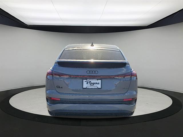 new 2025 Audi Q4 e-tron Sportback car, priced at $64,535