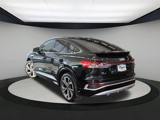 new 2025 Audi Q4 e-tron Sportback car, priced at $63,615