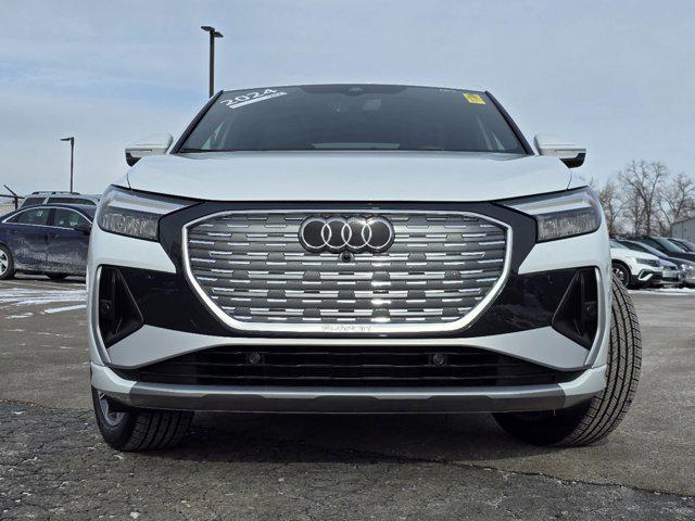 used 2024 Audi Q4 e-tron car, priced at $42,999