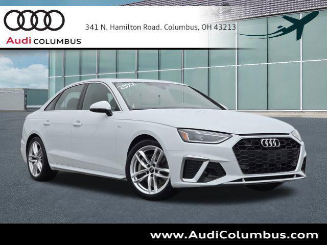used 2022 Audi A4 car, priced at $30,999