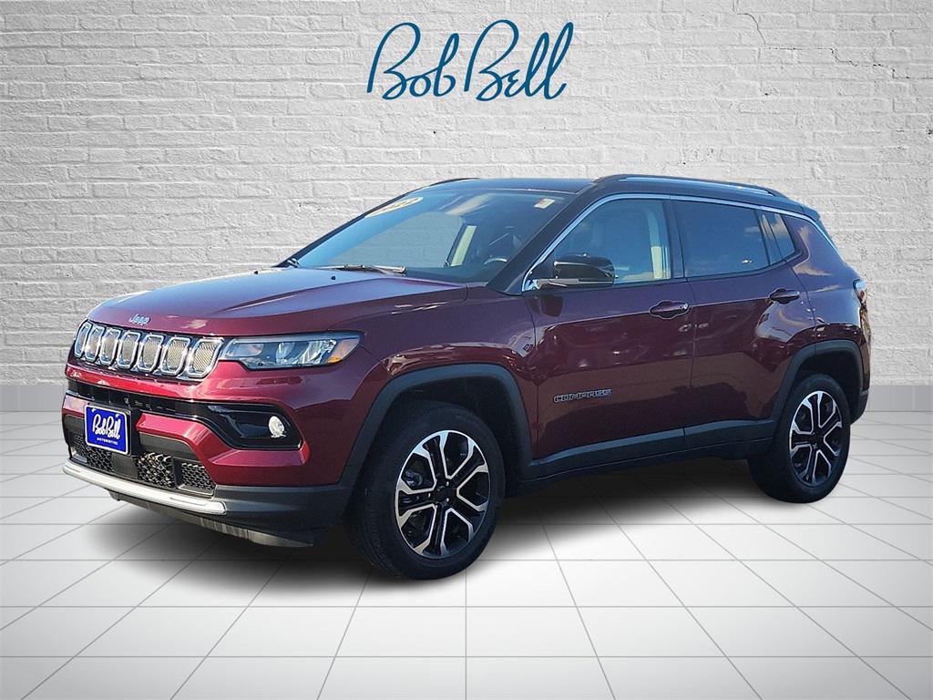 used 2022 Jeep Compass car, priced at $22,839