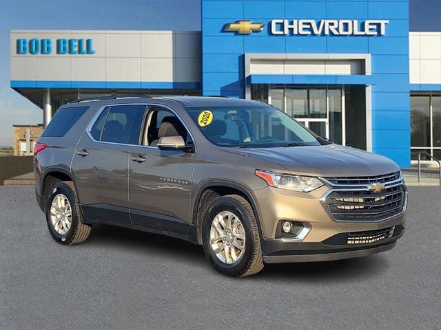 used 2020 Chevrolet Traverse car, priced at $20,621