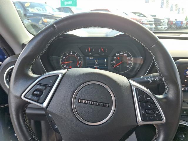 used 2021 Chevrolet Camaro car, priced at $28,480