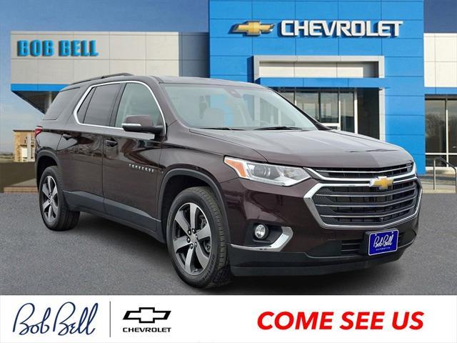 used 2021 Chevrolet Traverse car, priced at $27,288