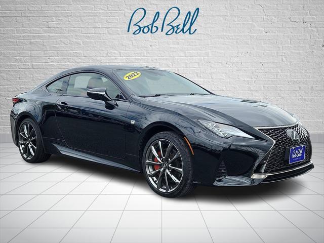 used 2022 Lexus RC 350 car, priced at $41,999