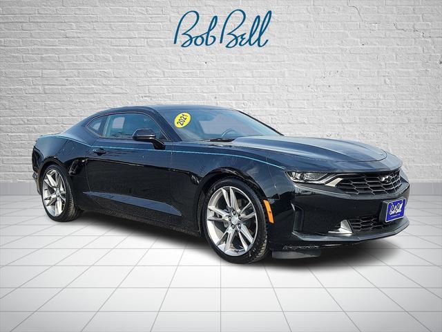 used 2021 Chevrolet Camaro car, priced at $28,363