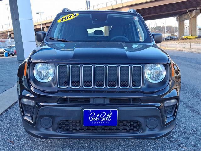 used 2022 Jeep Renegade car, priced at $16,334