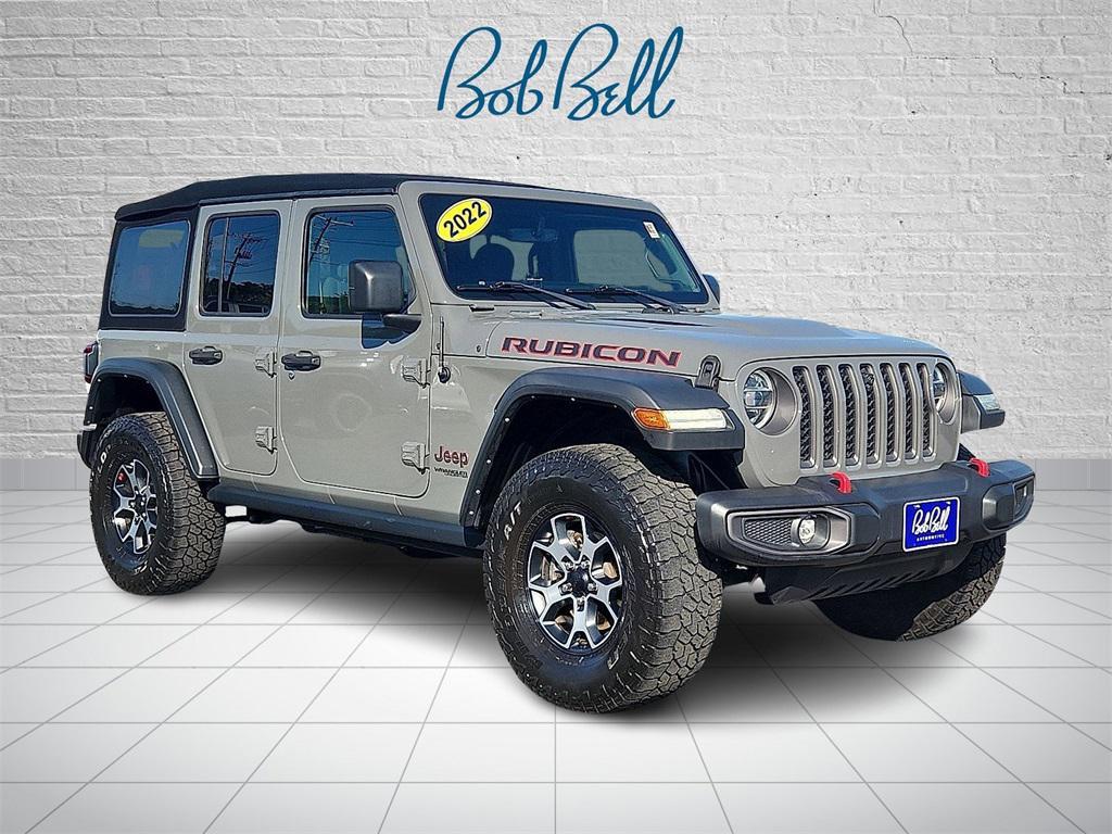 used 2022 Jeep Wrangler Unlimited car, priced at $33,600