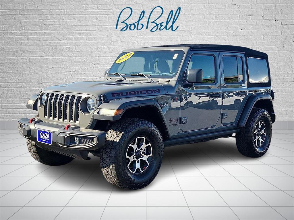 used 2022 Jeep Wrangler Unlimited car, priced at $33,600