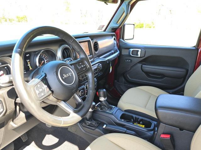 used 2021 Jeep Wrangler Unlimited car, priced at $34,995