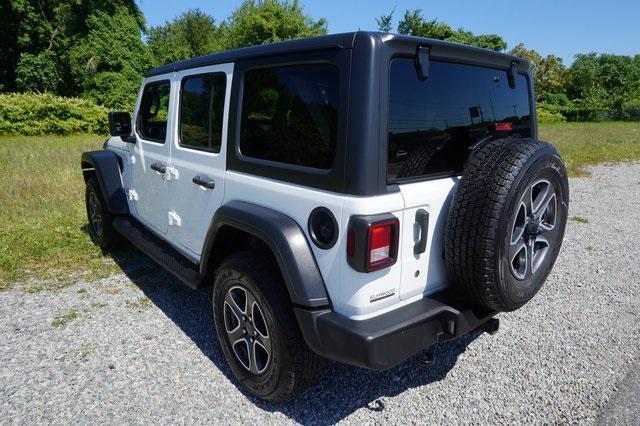 used 2020 Jeep Wrangler Unlimited car, priced at $25,620