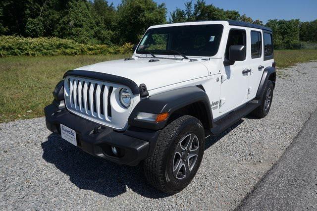 used 2020 Jeep Wrangler Unlimited car, priced at $25,620