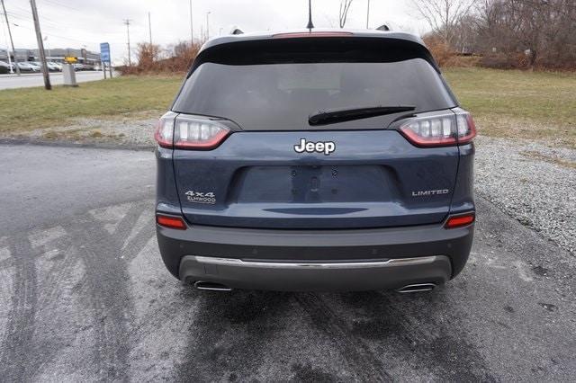 used 2021 Jeep Cherokee car, priced at $25,550