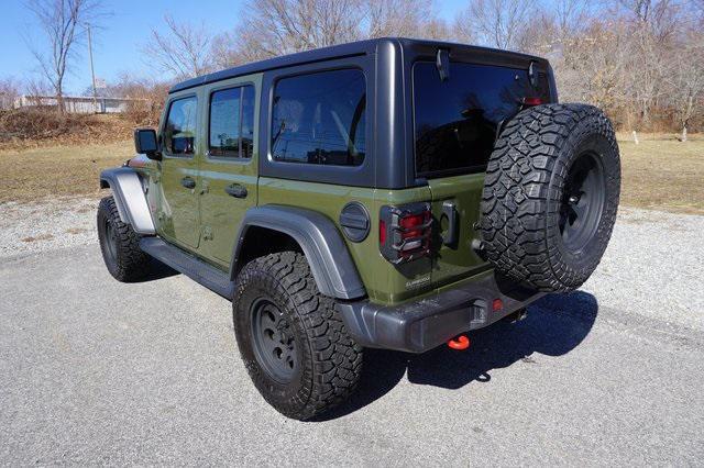 used 2022 Jeep Wrangler Unlimited car, priced at $38,958