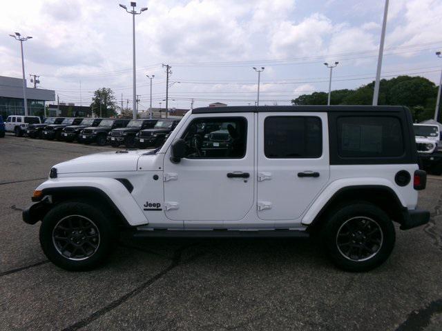 used 2021 Jeep Wrangler Unlimited car, priced at $31,995