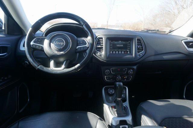 used 2021 Jeep Compass car, priced at $17,950