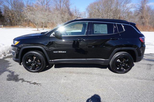 used 2021 Jeep Compass car, priced at $17,950