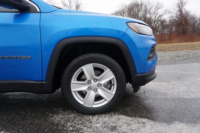 used 2022 Jeep Compass car, priced at $23,600