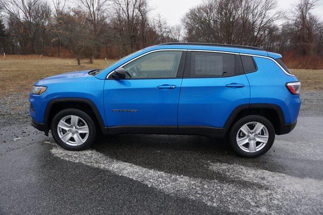 used 2022 Jeep Compass car, priced at $23,600