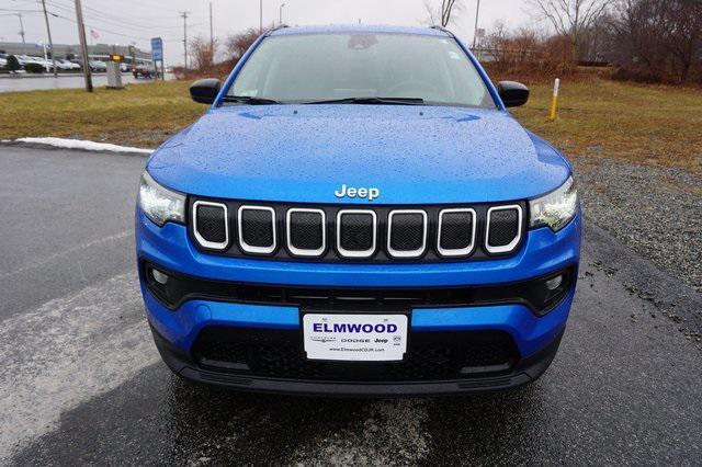 used 2022 Jeep Compass car, priced at $23,600