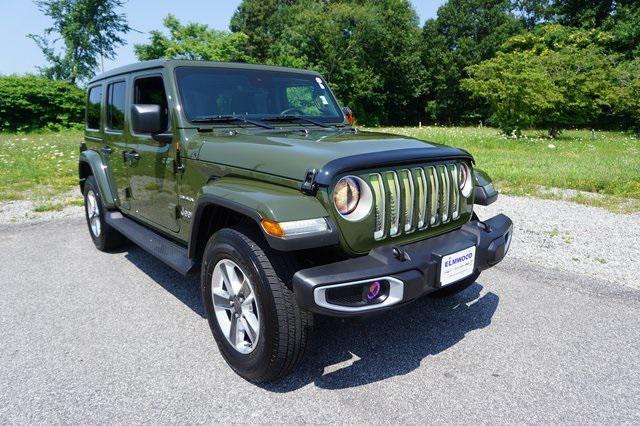 used 2023 Jeep Wrangler car, priced at $39,335