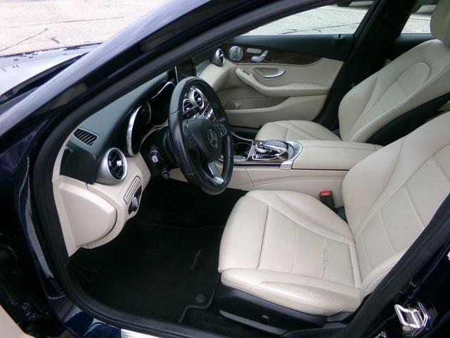 used 2015 Mercedes-Benz C-Class car, priced at $19,995
