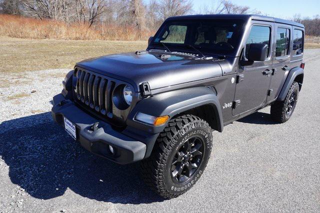 used 2018 Jeep Wrangler Unlimited car, priced at $23,689