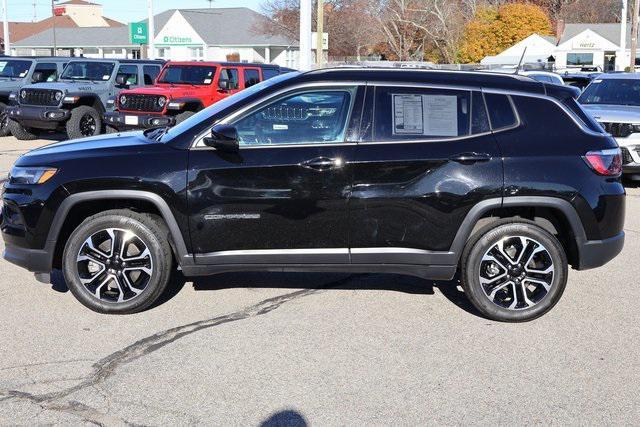 used 2023 Jeep Compass car, priced at $25,495