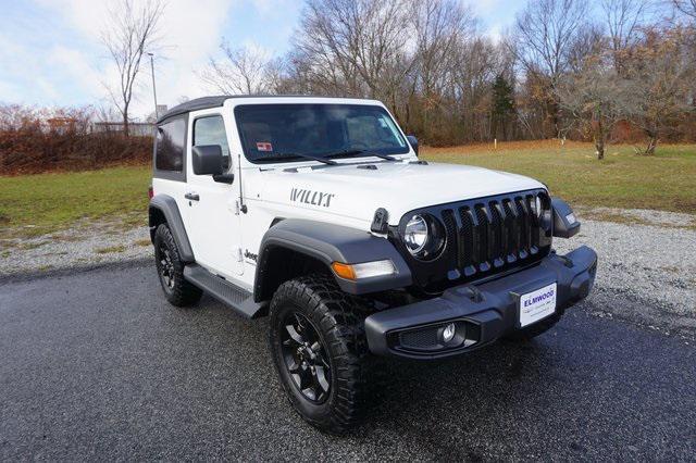 used 2021 Jeep Wrangler car, priced at $29,384