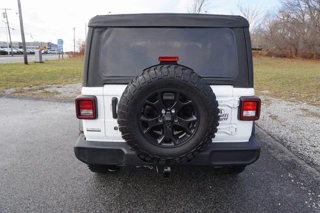 used 2021 Jeep Wrangler car, priced at $29,384