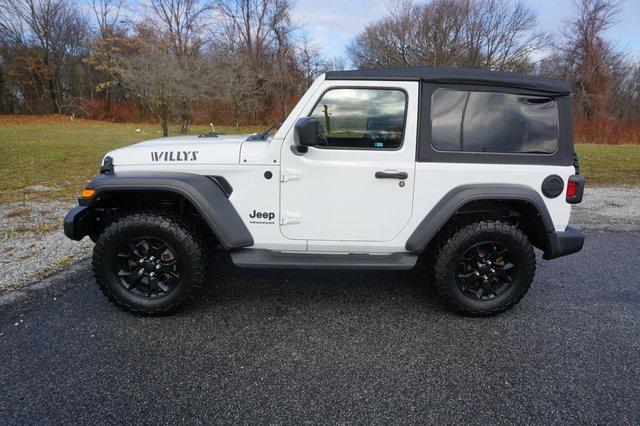 used 2021 Jeep Wrangler car, priced at $29,384